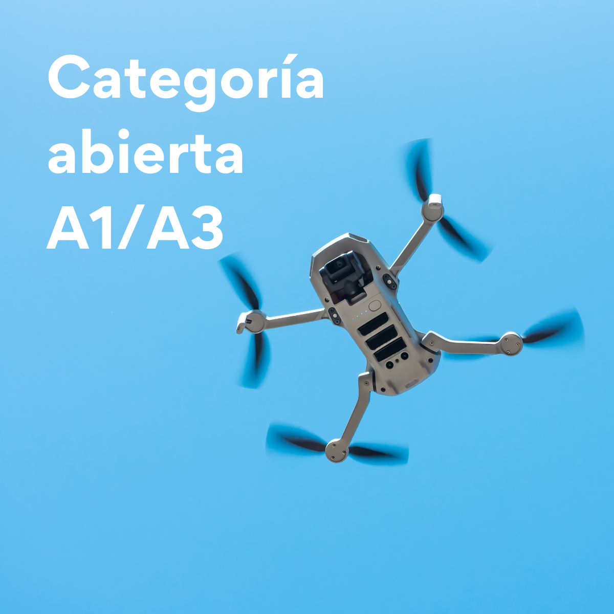Curso básico piloto de drones A1/A3